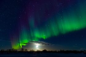 Aurora Borealis, Arctic Circle, Sweden.