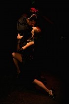 Tango dancing. Buenos Aires, Argentina.