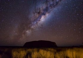 Milky Way over Uluru, Australia